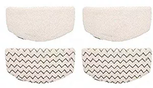 4 Pack Compatible With Bissell Powerfresh Mop Pad Replacement Steam Mop Cleaner Refill 5938 Pads - Bissell Powerfresh 1940 Series