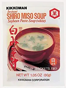 Kikkoman Instant Shiro Miso (White) Soup Value Pack (9 Pockets) - 3.15 Oz (Pack of 2)