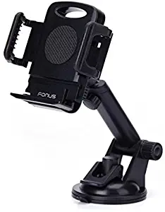 Car Mount Compatible with T-Mobile Motorola Revvlry Plus Phone - Dash Windshield Holder Telescopic Cradle Swivel Dock Suction for Revvlry Plus (Revvlry+) Model