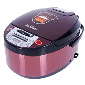 Aicooker Clay Pot Rice Cooker - digital Slow Cooker for cooking F401B,4.0-Liter