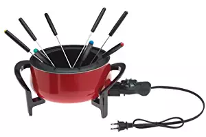 West Bend 88003 The Entertainer 3-Quart Electric Fondue Pot with 8 Forks (Discontinued by Manufacturer)