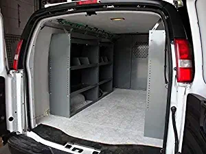 True Racks Van Shelving Storage System - Package 3 pc. Set for Full Size Van