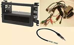 Radio Stereo Install Dash Kit (single and double din) + Steering control wiring + canbus wire harness + antenna adapter for Ford Edge (07-10), Expedition (07-12), Explorer (06-10), Sport Trac (07-10), Fusion (06-2010), Lincoln Mkx (2007-09), Mkz with Navigation (07-2012), Navigator with THX or Navigation (07-12) - Mercury Milan (2006-2009), Mountaineer (2008-10) - Ford F150 F250 F350 F450 (2009-12 Base Model work truck or Super Duty without Factory Navigation)