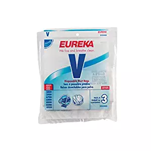 Eureka 52358B-6 Disposable Dust Bags Type V 3 Count