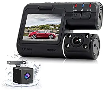 HLL Dual Camera DVR I1000 Full HD 1080P Dual Lens Dash Cam Video Recorder 2 Camera Night Vision Car DVR Camcorder