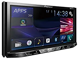Pioneer AVH-X490BS Double Din Bluetooth In-Dash DVD/CD/Am/FM Car Stereo Receiver with 7-Inch WVGA Display/Sirius Xm-Ready (Renewed)
