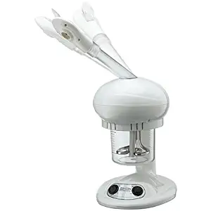 Portable Mini Facial Steamer (Ozone & Aromatherapy) by Silver Fox