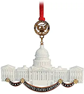 2017 Marble Capitol Building Ornament