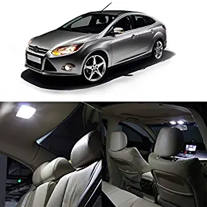 12x 6000K White Premium LED Interior Lights Package Kit Fits for Honda Accord 2003-2012