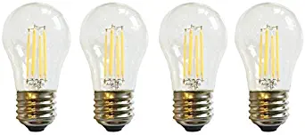 (4)-LED Bulb Anyray Compatible Replacement for Frigidaire 316538901 Light Bulb (40W Equival)