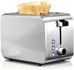Drohneks Breadmakers, Bread Machine Breakfast, Programmable Horizontal Hi-Rise Bread Maker Dual Blade