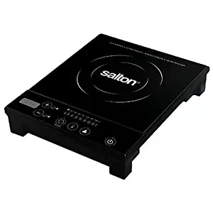 Salton ID1293 Portable Induction Cooker with Pot, Black