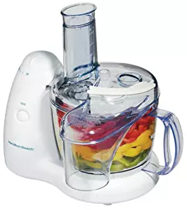 Hamilton Beach 70550RL PrepStar Food Processor with Bonus Chill Lid