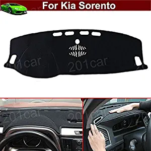 New 1pcs Luxury DashMat Dash Carpet Dash Covers Dashboard Cover Custom Fit for Kia Sorento 2015 2016 2017 2018 2019 2020