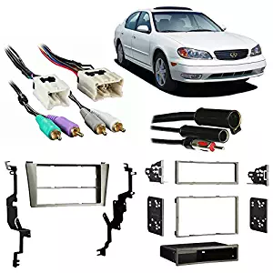 Fits Infiniti I35 2002-2004 Multi-DIN Stereo Harness Radio Install Dash Kit