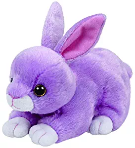 Ty Dash Purple Bunny Plush, Lilac, Regular