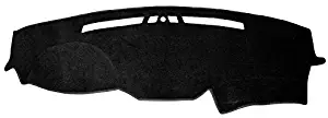 Angry Elephant Black Carpet Dashboard Cover- 2005-2010 Jeep Grand Cherokee W/O Navigation. Custom Fit Dash Cover, Easy Installation.