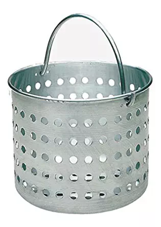 Update International (ABSK-20) 20 Qt Aluminum Steamer Basket,Silver