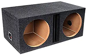 Bbox E10DV Dual 10" Vented Divided Chamber Carpeted Subwoofer Enclosure