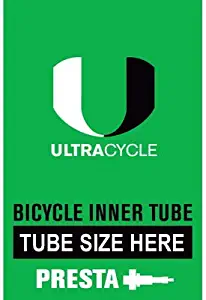 UltraCycle/CST MTB Bicycle Tube 26" x 1.90-2.125" Presta Valve, Cheng Shin Tire Co.
