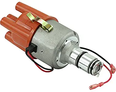 Dragon Fire High Performance Race Series Complete Electronic Ignition Distributor Compatible Replacement For 1960-1984 Porsche and Volkswagen VW With Bosch 009 With Out Vacuum Oem Fit D009E-DF
