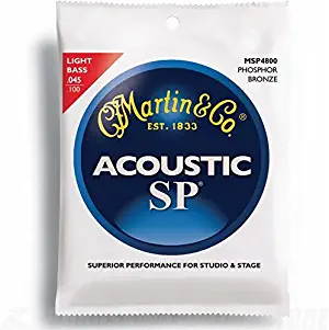 Martin MSP-4800 SP-92/8 Acoustic Bass Strings, Light