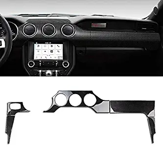 GZXinWei Carbon Fiber Dashboard Instrument Panel Car Sticker and Decals Trim Cover