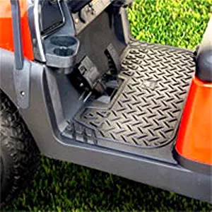 Rhino Club Car Precedent Golf Cart Protective Rubber Floor Mat