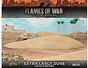 Flames of War Extra Large Dune Fully Painted (1)