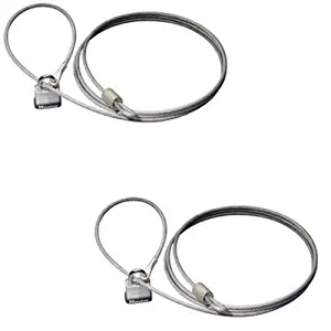 Master Lock 715DAT Car Cover Cable and Lock Kit (2 Pack)