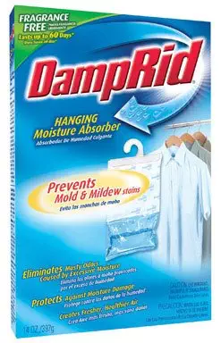 Damp Rid FG80FF Fragrance Free Hanging Moisture Absorber