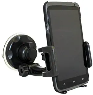 Xenda Universal Windshield Car Mount Cell Phone Holder Window Suction Cup Dock for Samsung Galaxy Nexus, Nexus S - LG Optimus G - HTC Droid DNA, Droid Incredible 4G LTE - Motorola Droid Razr, Razr M, Razr HD, Razr Maxx, Razr Maxx HD