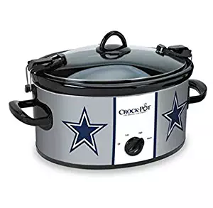 Official NFL Crock-pot Cook & Carry 6 Quart Slow Cooker - Dallas Cowboys