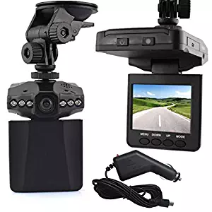 Finetoknow car Dash cam HD Car Camera Car Camera Video Recorder Dashcam Video Cars Night Vision IR Recorder Car Recorder,Car DVR 2.5 Inch Camera 270 Degree Dashcam