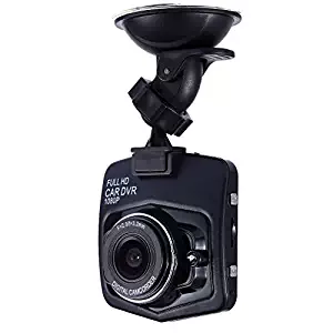 Black 1080P Full HD Video Registrator Newest Mini Car DVR Camera GT300 Camcorder Parking Recorder G-sensor Night Vision Dash Cam (With 16G Sd Card Memory)