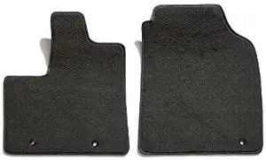 Premier Custom Fit 2-piece Front Carpet Floor Mats for Ford Pickup (Premium Nylon, Smoke)