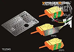 Voyager TEZ045 1/35 WWII German AFV Disc Pattern Camouflage Masking Stencil /item# G4W8B-48Q58262