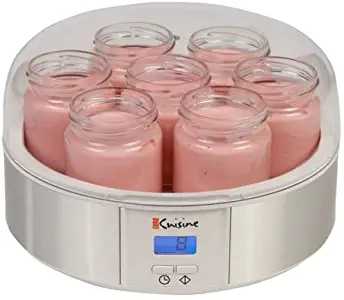Euro Cuisine YMX750-230Volt - 50HZ Digital Automatic Electric Yogurt Maker (Not Suitable for USA Market)