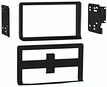 Carxtc Double Din Install Car Stereo Dash Kit for a Aftermarket Radio Fits 1992-1996 Ford Econoline Trim Bezel is