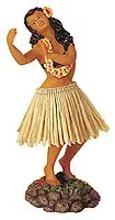 KC Hawaii Leilani Dashboard Hula Doll Dancing Pose 7"