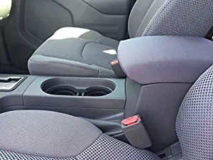 Auto Console Covers- Compatible with The Nissan Frontier 2005-2019 Center Console Armrest Cover Waterproof Neoprene Fabric- Gray