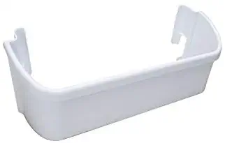 New/Quality compatible with frigidaire Refrigerator Door Bin Shelf Bucket White PS429724 890954 ER240323001 + FREE E-BOOK (FREEZING) fits FRS26H5ASB4 FRS26R4CB1