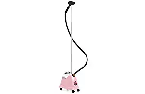 J-2000 Jiffy Garment Steamer with Plastic Steam Head (Pink Series), 120 Volt