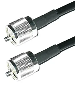 MPD Digital RG58-PL259-PL-259-male-25FT UHF PL-259 male Connectors on RG58 Coaxial Cable Jumper with MILSPEC MIL-C-17 RF Coaxial Cable (25 FT)