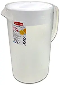 Rubbermaid 26072 Limited Edition Dishwasher Safe Pitcher, White