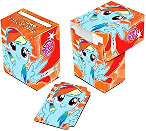 Ultra Pro My Little Pony Card Supplies Rainbow Dash Deck Box [Orange]