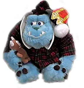 Disney Monsters Inc. 12" Christmas Holiday Morning Sulley with Little Mikey Plush By the Disney Store