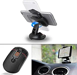 LFJNET (Upgraded Version) Universal Car Phone Holder Outlet One Touch Holder for Modern Phone Suction Stand