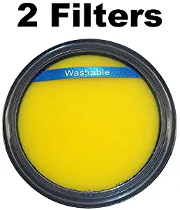 yan (2) Washable Pre Filter for Eureka DCF25 fits SuctionSeal, Airspeed, Part 67600