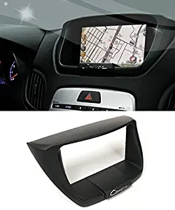 Jycshop 7 ~ 8inch 7" 8" GPS Dash Fascia About Trip integrated 4-pc Set For 08 09 10 11 Hyundai Genesis Coupe